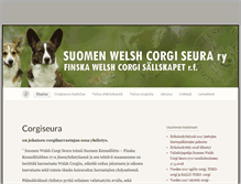 Tablet Screenshot of corgiseura.net